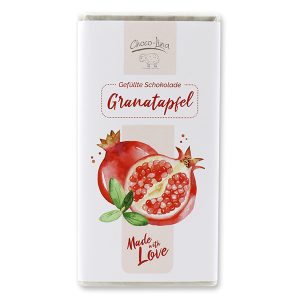 Gefüllte Schokolade - Granatapfel