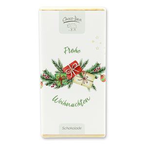 Zartbitterschokolade - Frohe Weihnachten